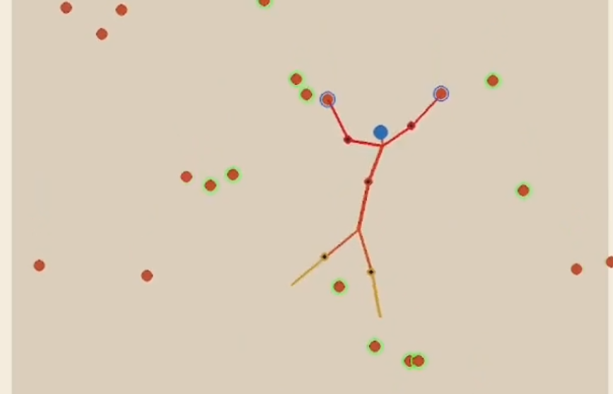 14. 2D bouldering game with RL agent