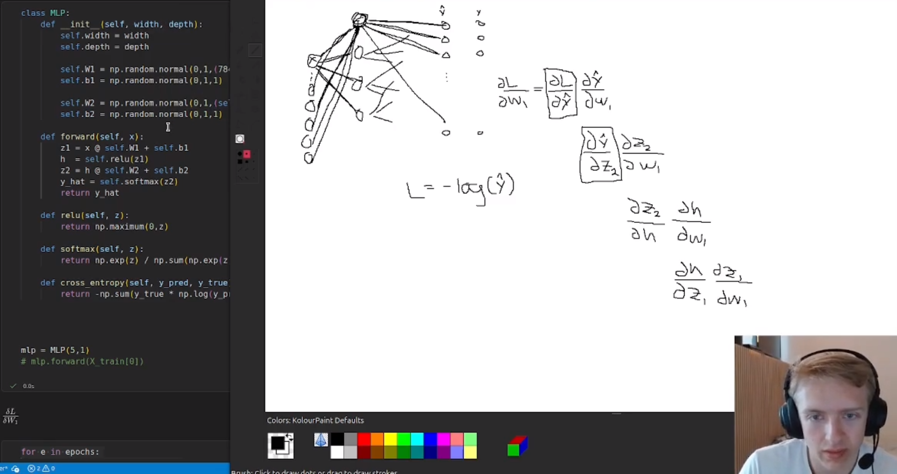 15. Neural Network built from scratch [Coding Challenge]